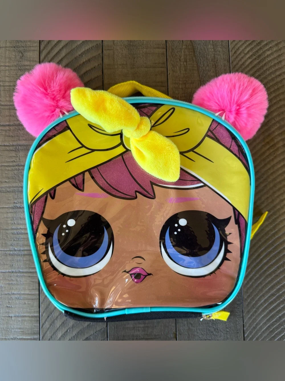 L.O.L. Surprise! Lunch Bag L.O.L. Surprise Pink Pom Pom’s School Snack/Lunch Box